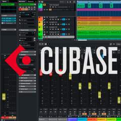 Cubase профессиональная DAW